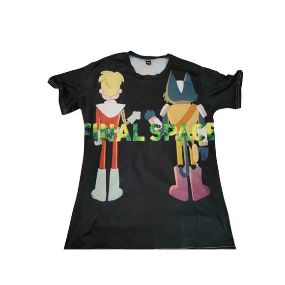 Other - Final Space Cartoon Graphic T-Shirt Large